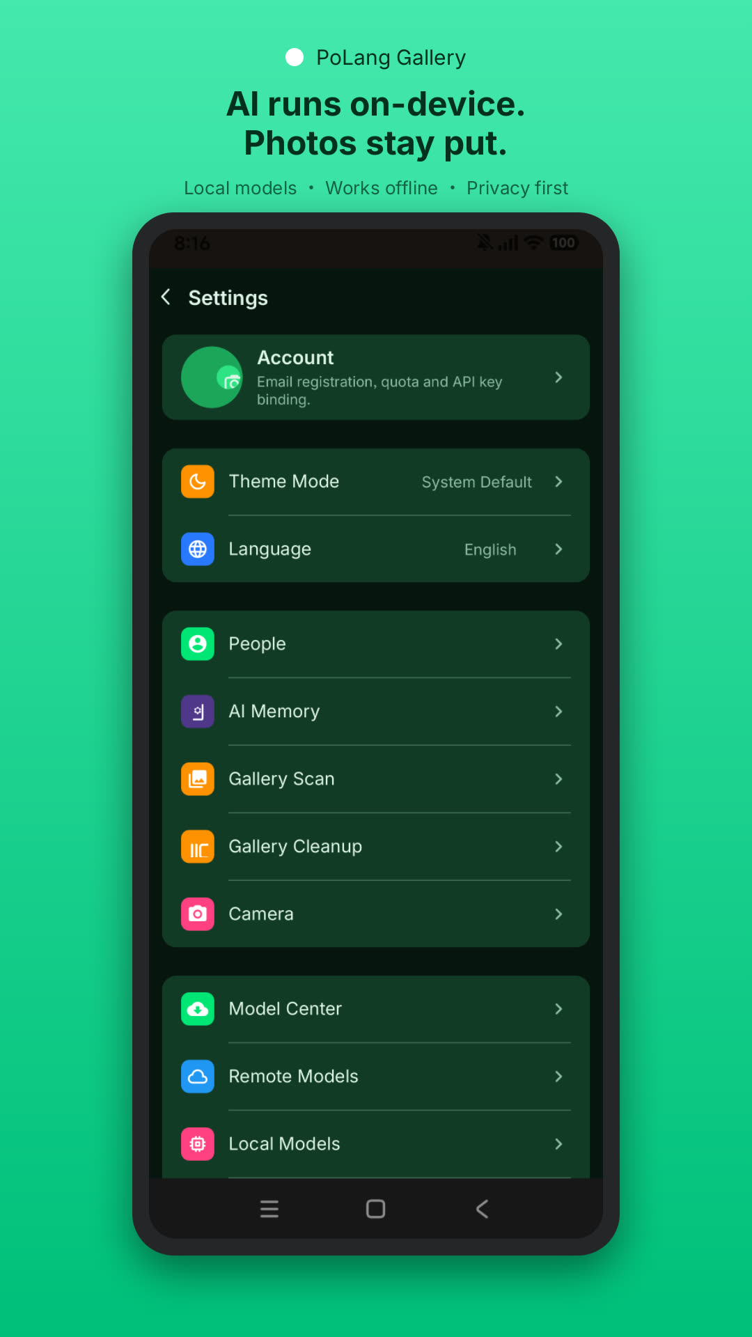 On-device privacy