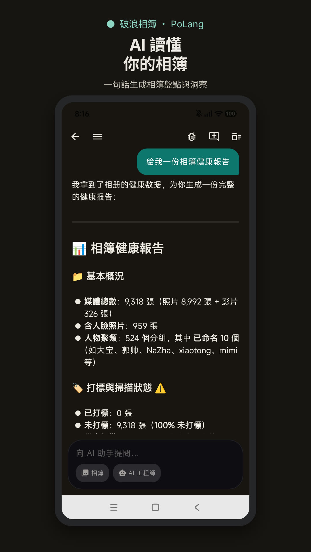 相簿洞察